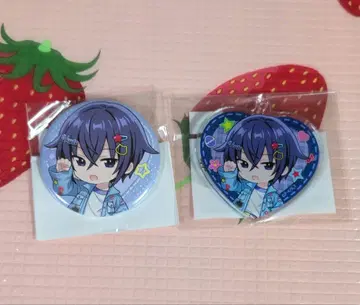 수호캐릭터! HEISEI Denim Look 캔뱃지 아크릴 키링 이쿠토