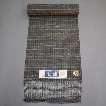 M12-2 새상품 순수 실크  직물 옷감 짙은 그레이