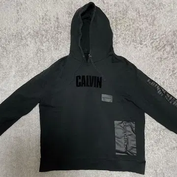 CALVIN KLEIN JEANS (캘빈 클라인) 후드티 블랙