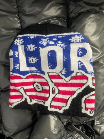Glory Boyz Flag Beanie Black