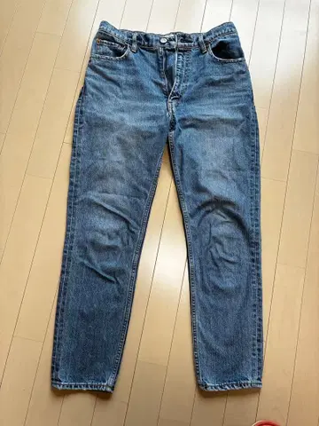 스트레이트 데님 블루