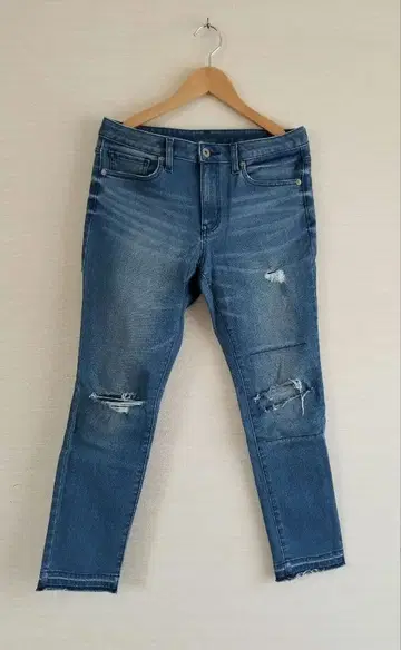 지유 데미지 데님 팬츠 데님 팬츠 멋진 인기 상품 배송비 포함 무료배송