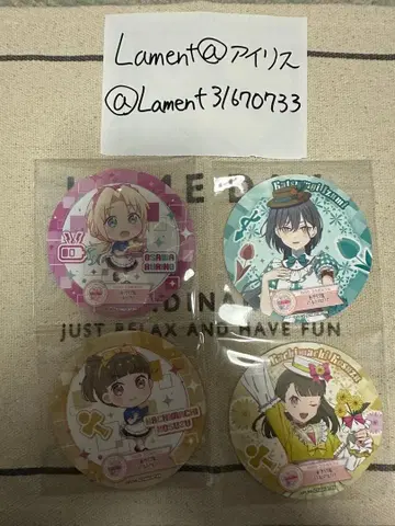 러브 라이브 하스노소라 코스터 세트