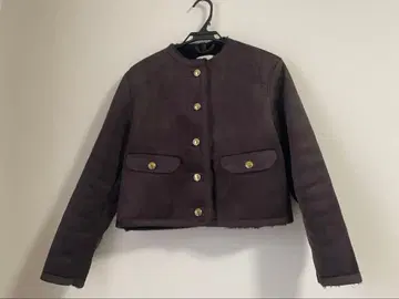 [신상] [새상품급] H&M 아우터 무스탕 코트