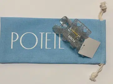 potete 포테테 헤어 클립 라메 복조리 포함