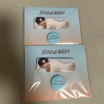 와타나베 쇼타 SnowMan 캔뱃지 세트