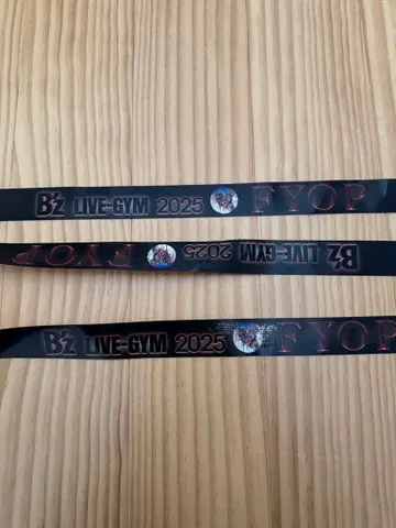 B'z LIVE-GYM 2025 FWOP 은색 테이프 1개