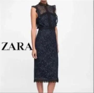 ZARA 전체 레이스 원피스 경사용 드레스 s 사이즈