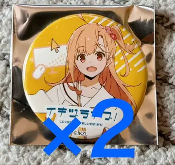 이키즈 라이브 타카하시 폴카 캔뱃지 2개 이키즈라이부 러브 라이브