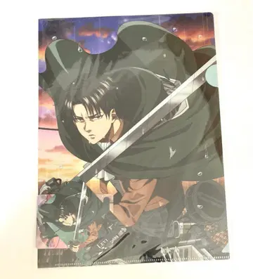 진격의 거인 HICUL 포토 카드 포함 클리어 파일 리바이