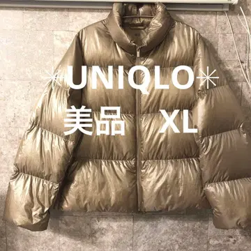 새상품급 UNIQLO 울트라 라이트 다운 다운 자켓 베이지 XL