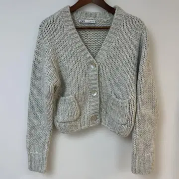[ 새상품급 ] ZARA 가디건 그레이