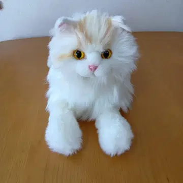 [거의 새상품] 고양이 로봇 쓰다듬으면 우는 쓰담쓰담 고양이!