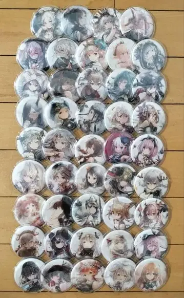 메멘토 모리 캔 배지 44개 묶음 판매