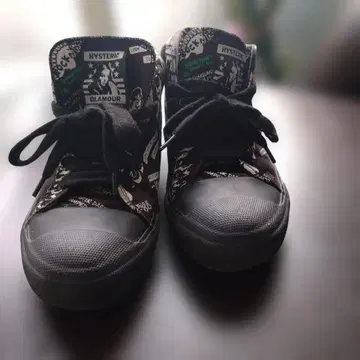 HYSTERIC GLAMOUR 하이컷 스니커즈