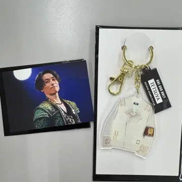 EXILE TETSUYA 키링 포토 카드