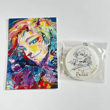 블루 록 이세탄 코스터형 아크릴 키링 엽서 카이저