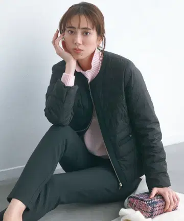 ANY SIS [발수 워셔블] 2WAY 노카라 다운 자켓