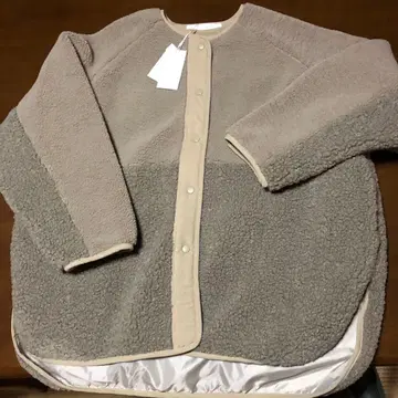 LUPILIEN 베이지 플리스 자켓 F