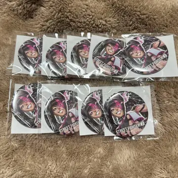 스트리트 파이터 6 캡슐 복권 줄리 캔뱃지 모음