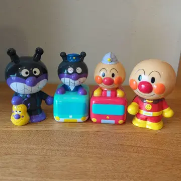 [ 새상품 ] 호빵맨 세균맨 뽀글뽀글 피푸 소프트 비닐