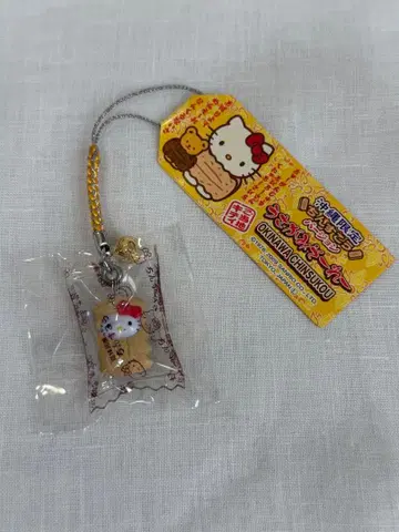 지역 한정 키티 오키나와 한정판 끈 달린 장식 친스코 산리오 헬로키티