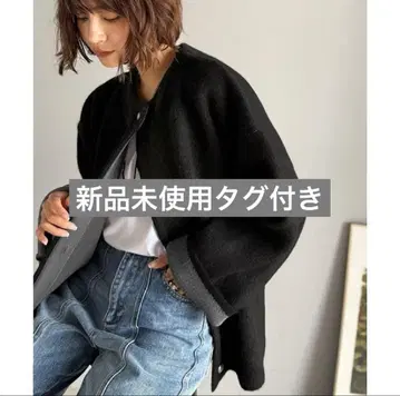 클래식 엘프 W 페이스 배색 니트 가디건