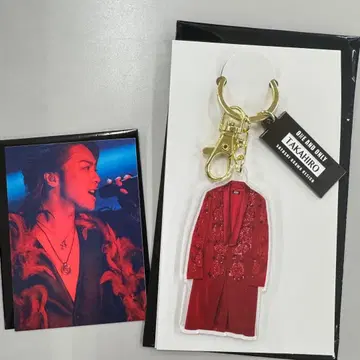 EXILE TAKAHIRO 코스튬 키링 포토 카드