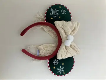 디즈니 크리스마스 귀 모양 머리띠