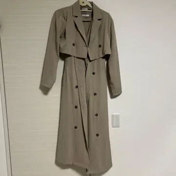 시마무라 트렌치코트 M 세퍼레이트