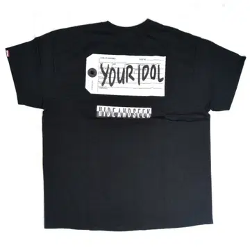 H&S S/S BLACK XL 미사용 택 포함 하이드앤시크 T셔츠