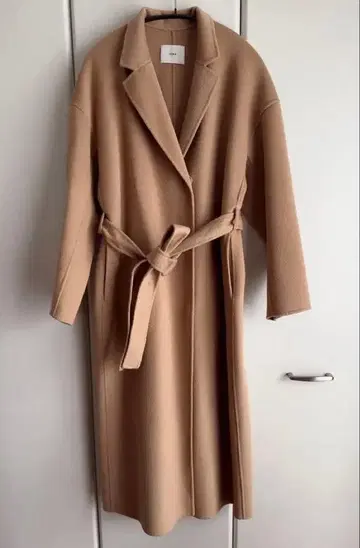 가격 인하 미사용 새상품 IENA 울 코트 38 카멜