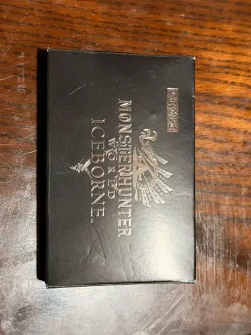 몬스터 헌터 아이스본 GEO 한정판 메탈 카드 케이스