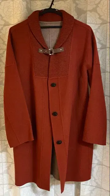 빅 사이즈 레리안 코트 11호 빨간색