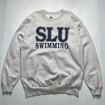 90s 러셀 리버스 위브형 맨투맨 L~ 그레이 7165