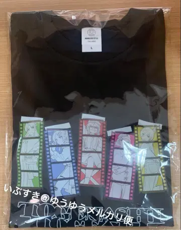 [ L 사이즈 ] 걸즈밴드크라이 T셔츠 타워 레코드 타워 레코드 걸크라