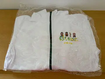 화이트 L 슬로우 파치 스테이션 4staker 홀 한정판 지퍼 후드티