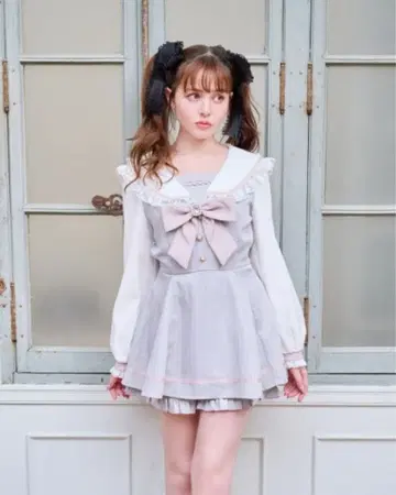 LIZLISA 세일러 카라 셋업