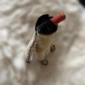 슈타이프 펭귄 봉제 인형 빈티지