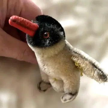 슈타이프 펭귄 봉제 인형 빈티지