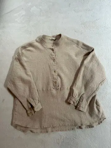 ARTS & SCIENCE 베이지 긴팔 셔츠