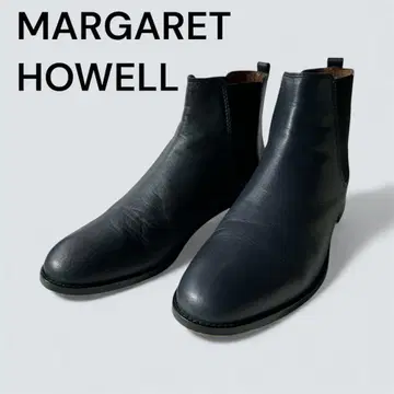 MARGARET HOWELL 마가렛호웰 가죽 숏부츠 24cm
