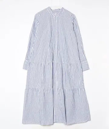 Ungrid 스트라이프 패턴 롱 원피스