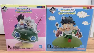 드래곤볼 제일복권 A상, D상 세트 손오공&치치, 손오반 피규어