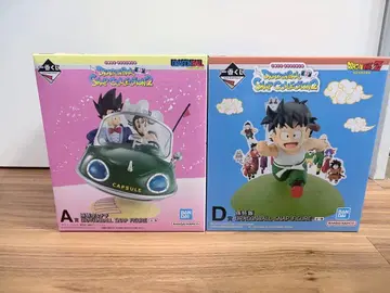 드래곤볼 제일복권 A상, D상 세트 손오공&치치, 손오반 피규어
