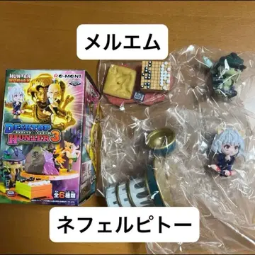 HUNTER x HUNTER 데스크탑 3 메르엠 & 네페르피토 2개 세트