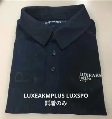 LUXEAKMPLUS LUXSPO 피케 셔츠 반팔 XL 네이비