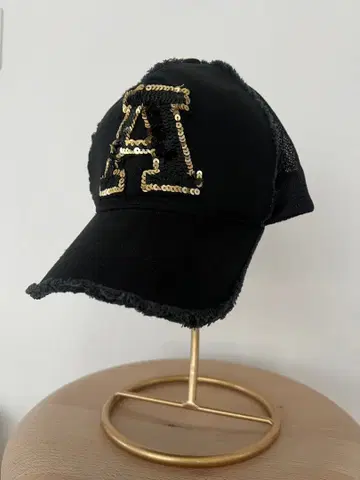 새상품급 요시노리 코타케 x 알로하 러그 캡 블랙 YOSHINORI