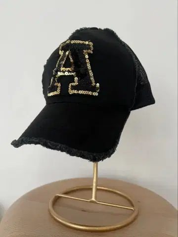 새상품급 요시노리 코타케 x 알로하 러그 캡 블랙 YOSHINORI