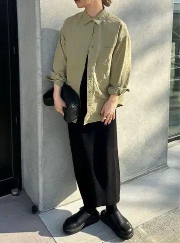 select MOCA by son 워크 오버 사이즈 셔츠 L